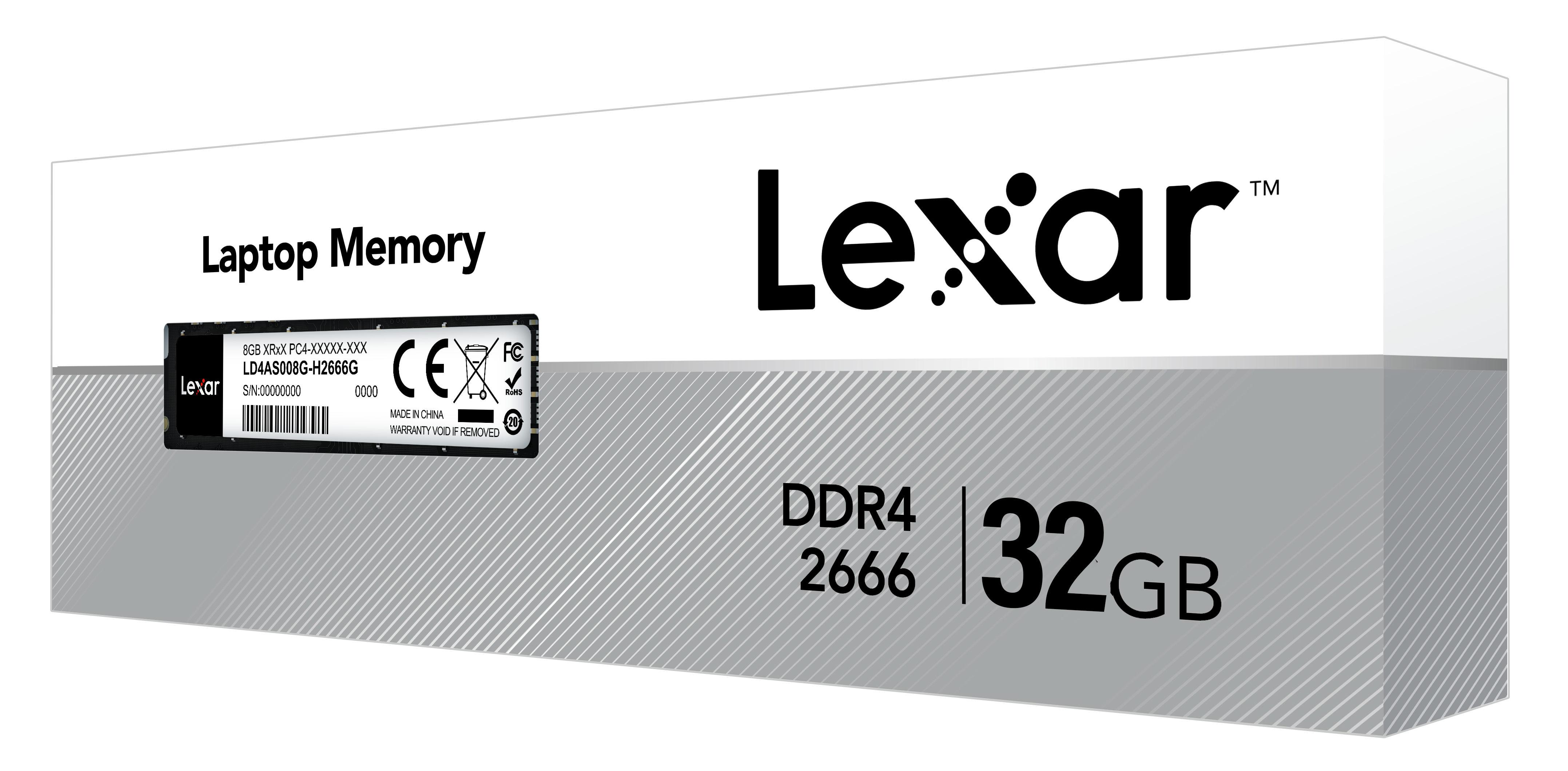 Lexar® DDR4 SODIMM Laptop Memory