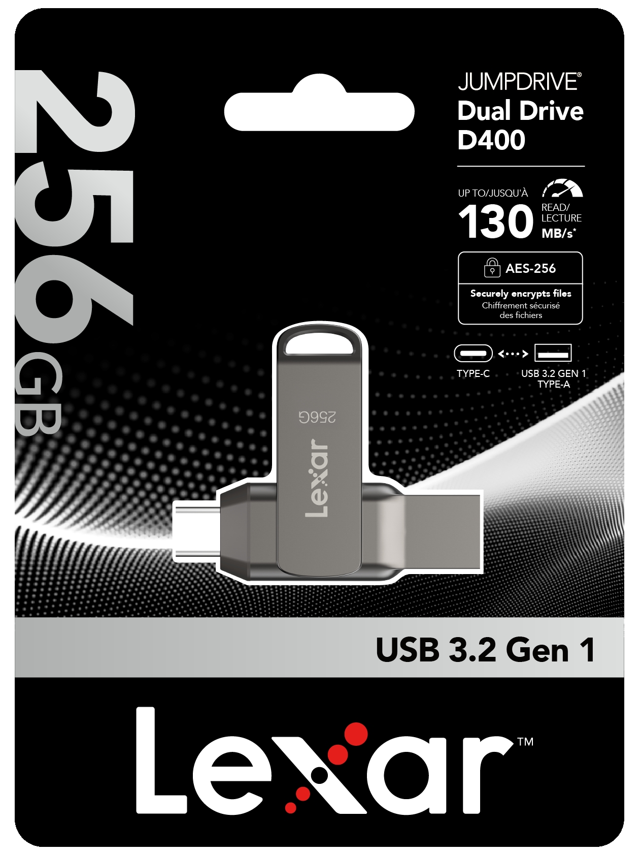 Lexar D400 Dual Jumpdrive